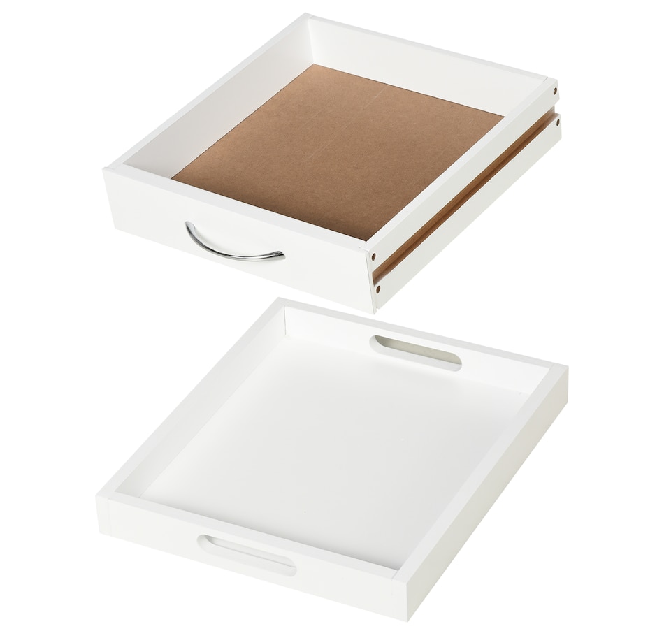 Image 997120_ALTMORE15.jpg, Product 997-120 / Price $64.99, HOMCOM 4-tier Kitchen Cart Island With Pull Out Trays from HOMCOM on TSC.ca's Home & Garden department