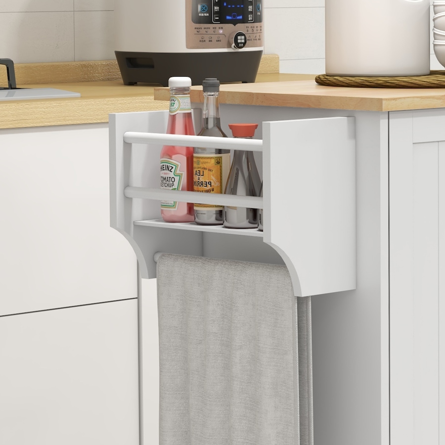 Image 997121_ALTMORE15.jpg, Product 997-121 / Price $229.99 - $239.99, HOMCOM Kitchen Island on Wheels, Kitchen Cart with Solid Wood Top from HOMCOM on TSC.ca's Home & Garden department