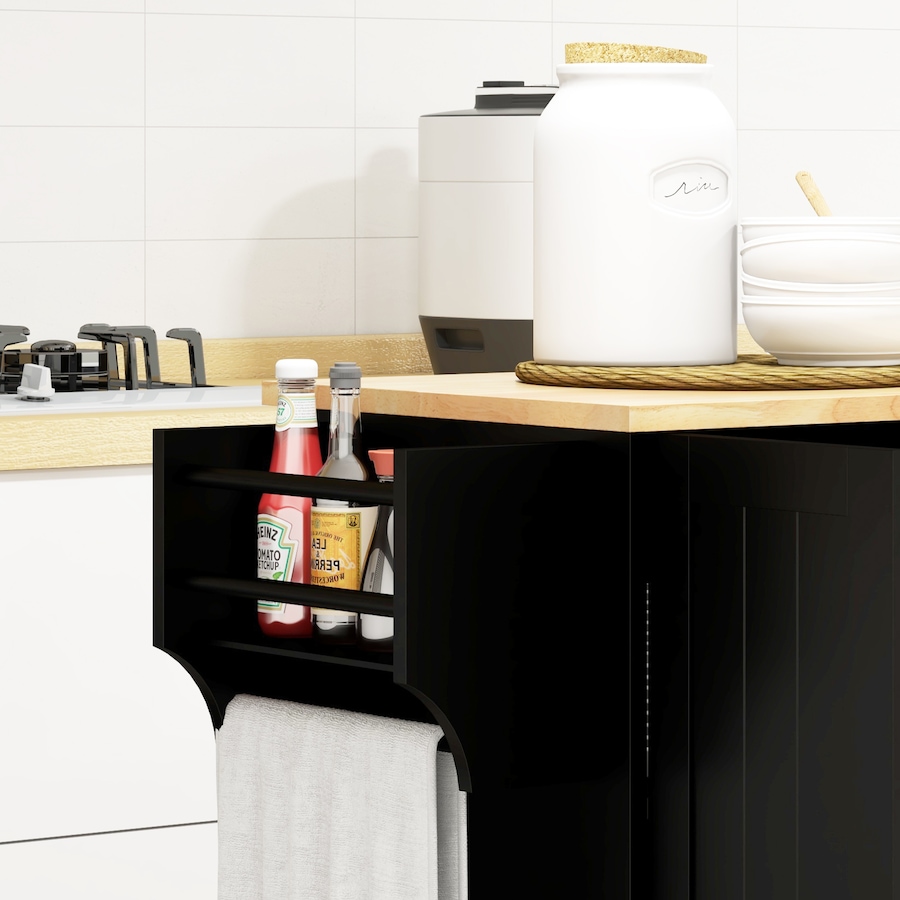 Image 997121_ALTMORE8.jpg, Product 997-121 / Price $229.99 - $239.99, HOMCOM Kitchen Island on Wheels, Kitchen Cart with Solid Wood Top from HOMCOM on TSC.ca's Home & Garden department