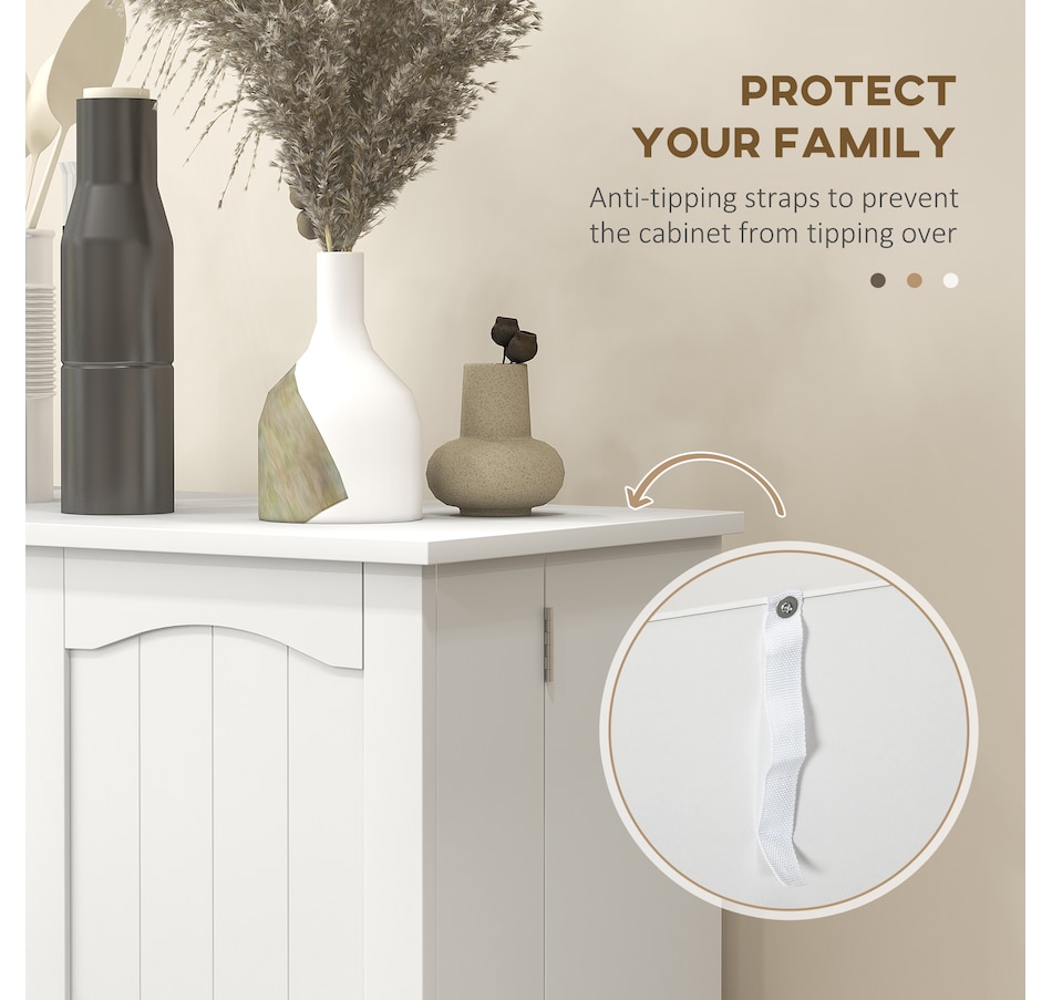 Image 997130_ALTMORE13.jpg, Product 997-130 / Price $159.99 - $184.99, HOMCOM Kitchen Pantry Storage Cabinet w/ 5-tier Shelving Black from HOMCOM on TSC.ca's Home & Garden department