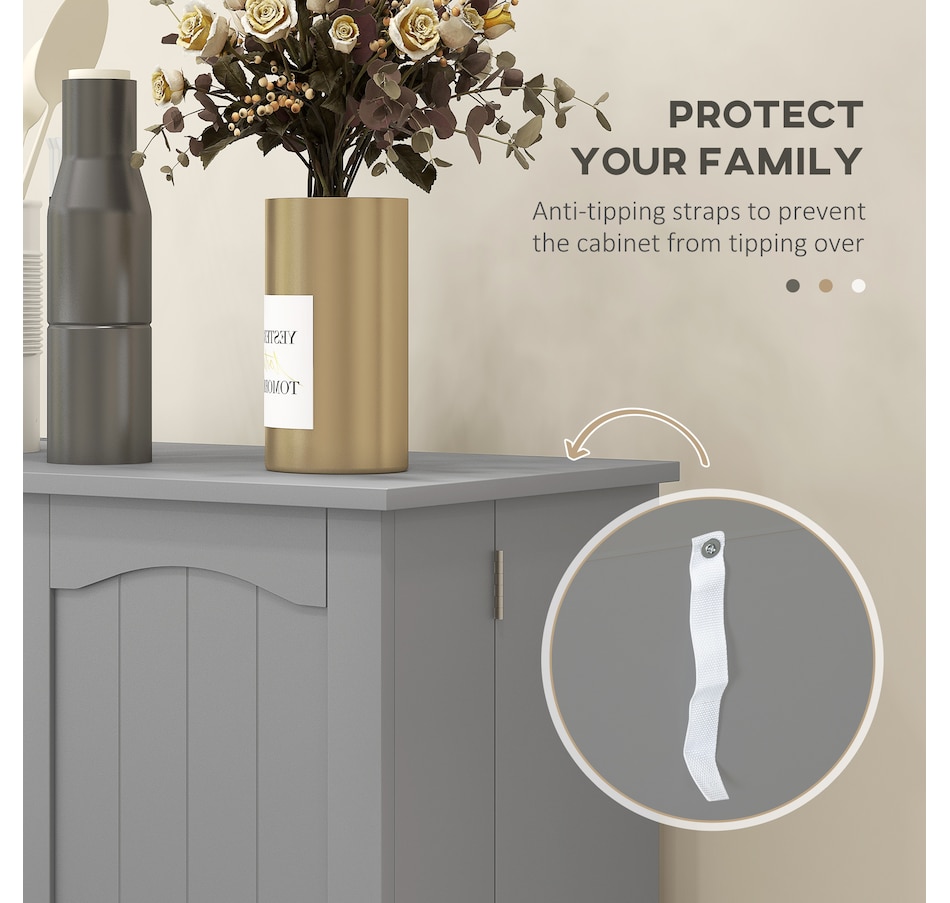 Image 997130_ALTMORE29.jpg, Product 997-130 / Price $159.99 - $184.99, HOMCOM Kitchen Pantry Storage Cabinet w/ 5-tier Shelving Black from HOMCOM on TSC.ca's Home & Garden department