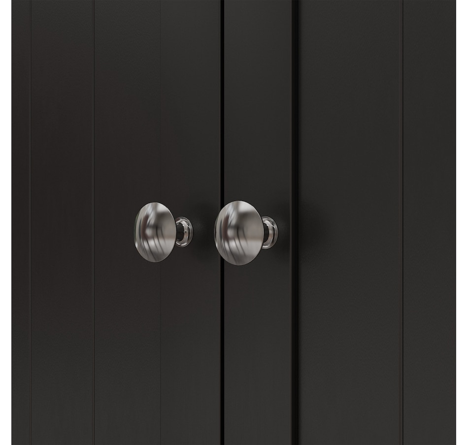 Image 997130_ALTMORE8.jpg, Product 997-130 / Price $159.99 - $184.99, HOMCOM Kitchen Pantry Storage Cabinet w/ 5-tier Shelving Black from HOMCOM on TSC.ca's Home & Garden department