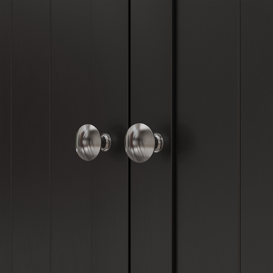 Image 997130_ALTMORE8.jpg, Product 997-130 / Price $124.99 - $139.04, HOMCOM Kitchen Pantry Storage Cabinet w/ 5-tier Shelving Black from HOMCOM on TSC.ca's Home & Garden department