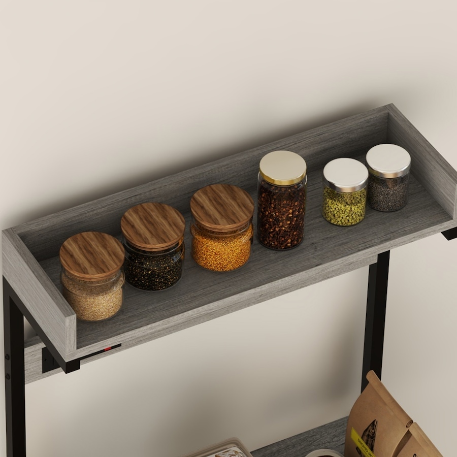 Image 997133_ALTMORE16.jpg, Product 997-133 / Price $90.23, HOMCOM Kitchen Bakers Rack with Power Outlet, Adjustable Shelves and Hooks from HOMCOM on TSC.ca's Home & Garden department