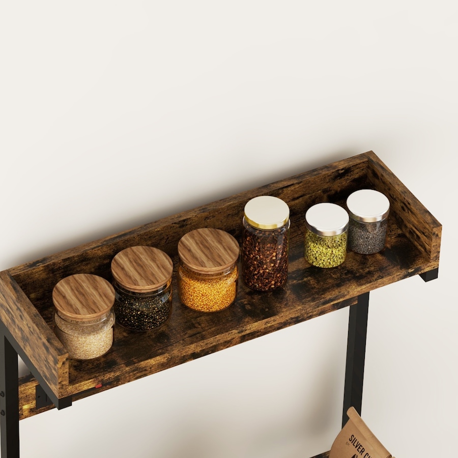 Image 997133_ALTMORE8.jpg, Product 997-133 / Price $90.23, HOMCOM Kitchen Bakers Rack with Power Outlet, Adjustable Shelves and Hooks from HOMCOM on TSC.ca's Home & Garden department