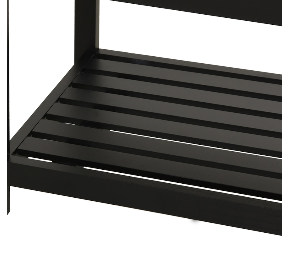 Image 997139_ALTMORE6.jpg, Product 997-139 / Price $124.99, HOMCOM Stainless Steel Top Kitchen Cart W/ Wine Rack from HOMCOM on TSC.ca's Home & Garden department