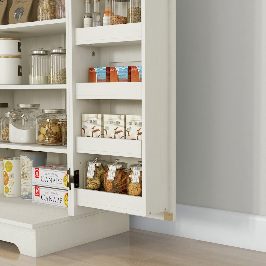 Image 997151_ALTMORE16.jpg, Product 997-151 / Price $149.99, HOMCOM Kitchen Pantry Storage Cabinet with Adjustable Shelves Cream White from HOMCOM on TSC.ca's Home & Garden department