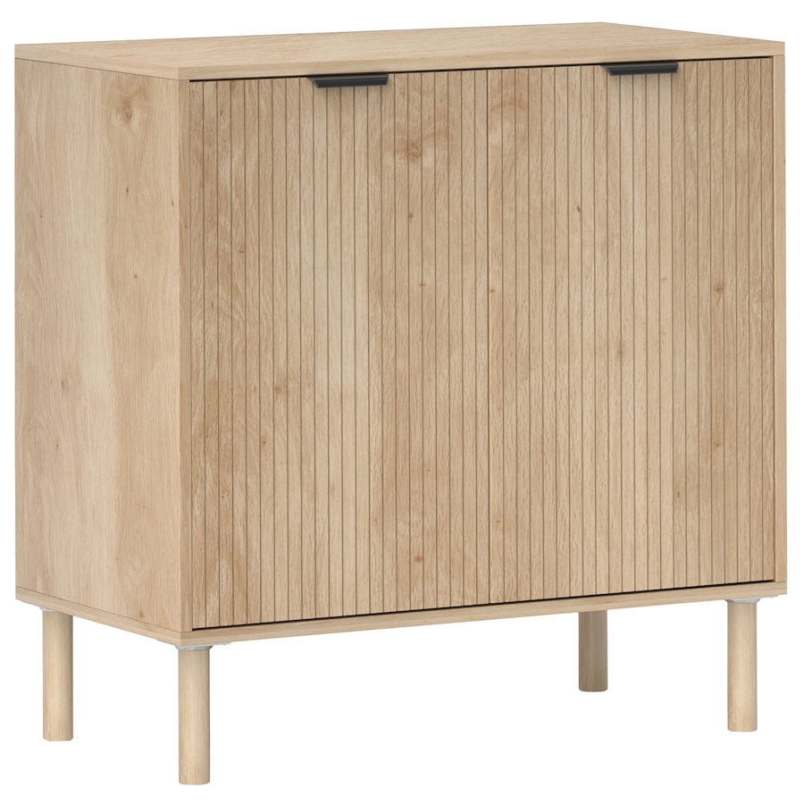 Image 997154.jpg, Product 997-154 / Price $139.99, HOMCOM Accent Cabinet, Storage Cabinet with Adjustable Shelf, Oak from HOMCOM on TSC.ca's Home & Garden department