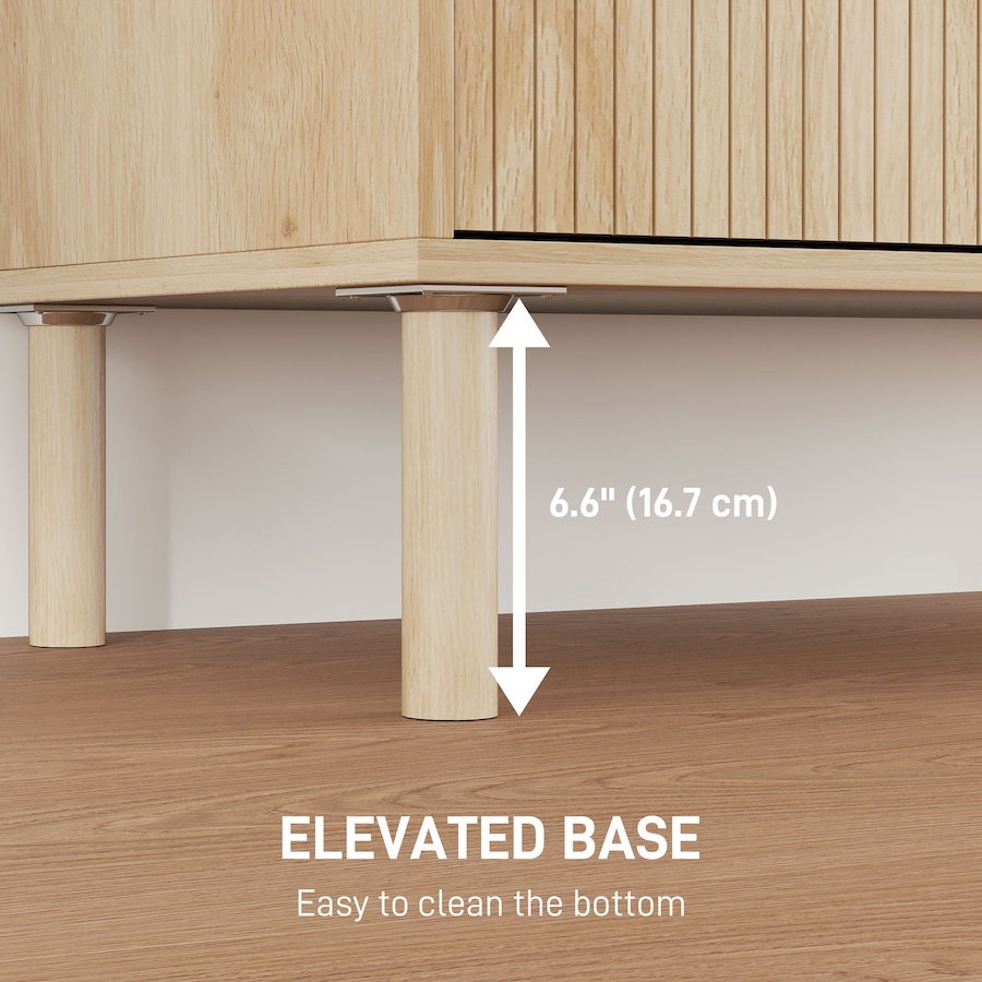 Image 997154_ALTMORE7.jpg, Product 997-154 / Price $139.99, HOMCOM Accent Cabinet, Storage Cabinet with Adjustable Shelf, Oak from HOMCOM on TSC.ca's Home & Garden department