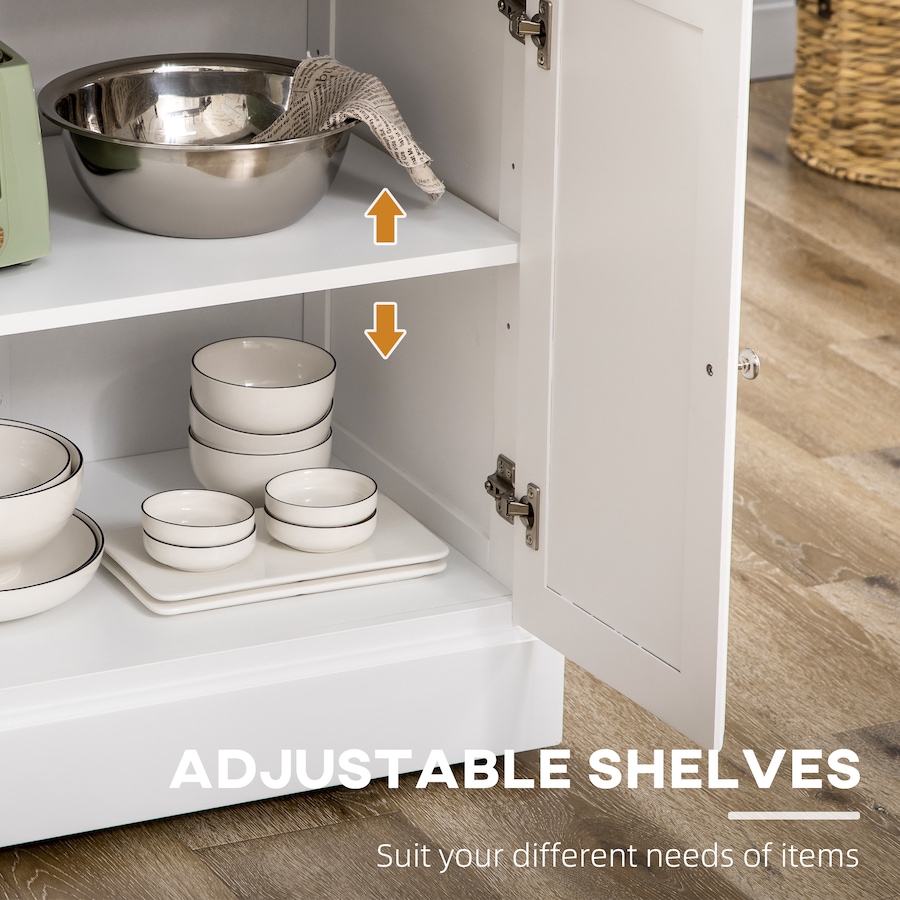 Image 997155_ALTMORE4.jpg, Product 997-155 / Price $219.99, HOMCOM Kitchen Island with Rubber Wood Top Rolling Kitchen Serving Cart from HOMCOM on TSC.ca's Home & Garden department