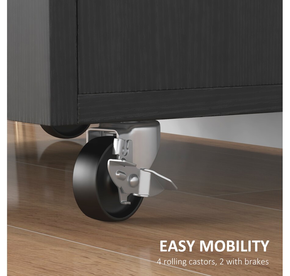 Image 997176_ALTMORE14.jpg, Product 997-176 / Price $149.99 - $159.99, HOMCOM Kitchen Island on Wheels, Kitchen Cart with Solid Wood Top from HOMCOM on TSC.ca's Home & Garden department