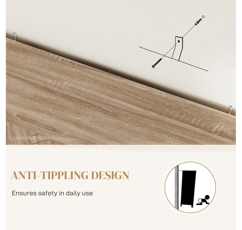 Image 997177_ALTMORE14.jpg, Product 997-177 / Price $189.99, HOMCOM Sideboard Buffet Cabinet, Coffee Bar Cabinet, Oak from HOMCOM on TSC.ca's Home & Garden department