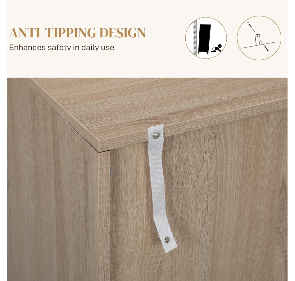 Image 997177_ALTMORE6.jpg, Product 997-177 / Price $189.99, HOMCOM Sideboard Buffet Cabinet, Coffee Bar Cabinet, Oak from HOMCOM on TSC.ca's Home & Garden department