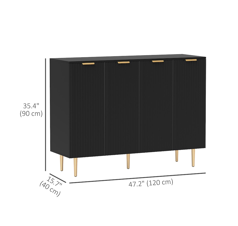 Image 997179_ALTMORE10.jpg, Product 997-179 / Price $209.99 - $219.99, HOMCOM Sideboard Buffet Cabinet w/ Adjustable Shelves from HOMCOM on TSC.ca's Home & Garden department