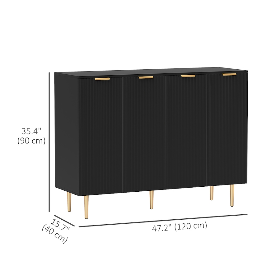 Image 997179_ALTMORE27.jpg, Product 997-179 / Price $199.99, HOMCOM Sideboard Buffet Cabinet w/ Adjustable Shelves from HOMCOM on TSC.ca's Home & Garden department