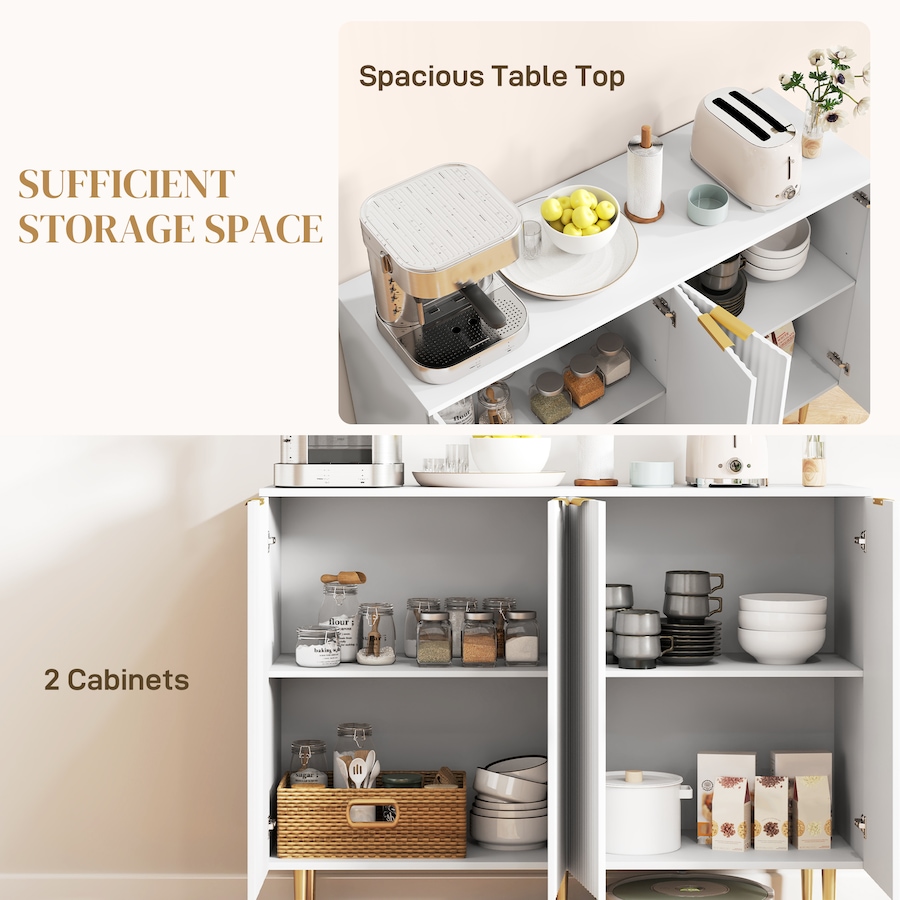 Image 997179_ALTMORE36.jpg, Product 997-179 / Price $199.99, HOMCOM Sideboard Buffet Cabinet w/ Adjustable Shelves from HOMCOM on TSC.ca's Home & Garden department