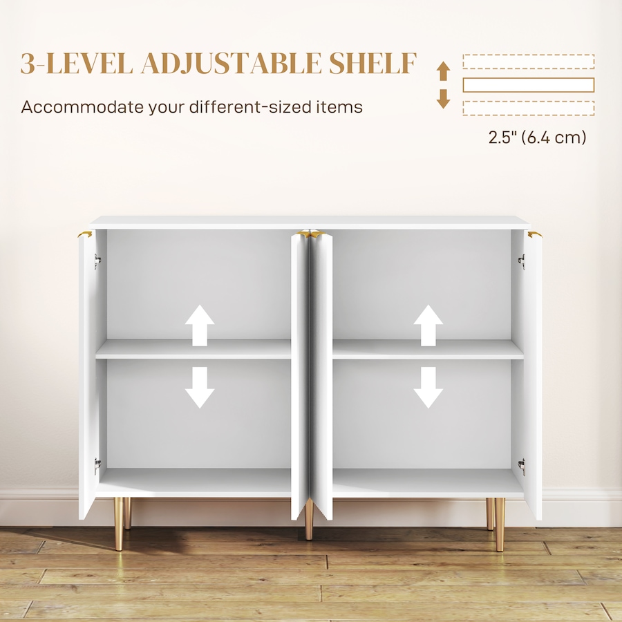 Image 997179_ALTMORE37.jpg, Product 997-179 / Price $199.99, HOMCOM Sideboard Buffet Cabinet w/ Adjustable Shelves from HOMCOM on TSC.ca's Home & Garden department