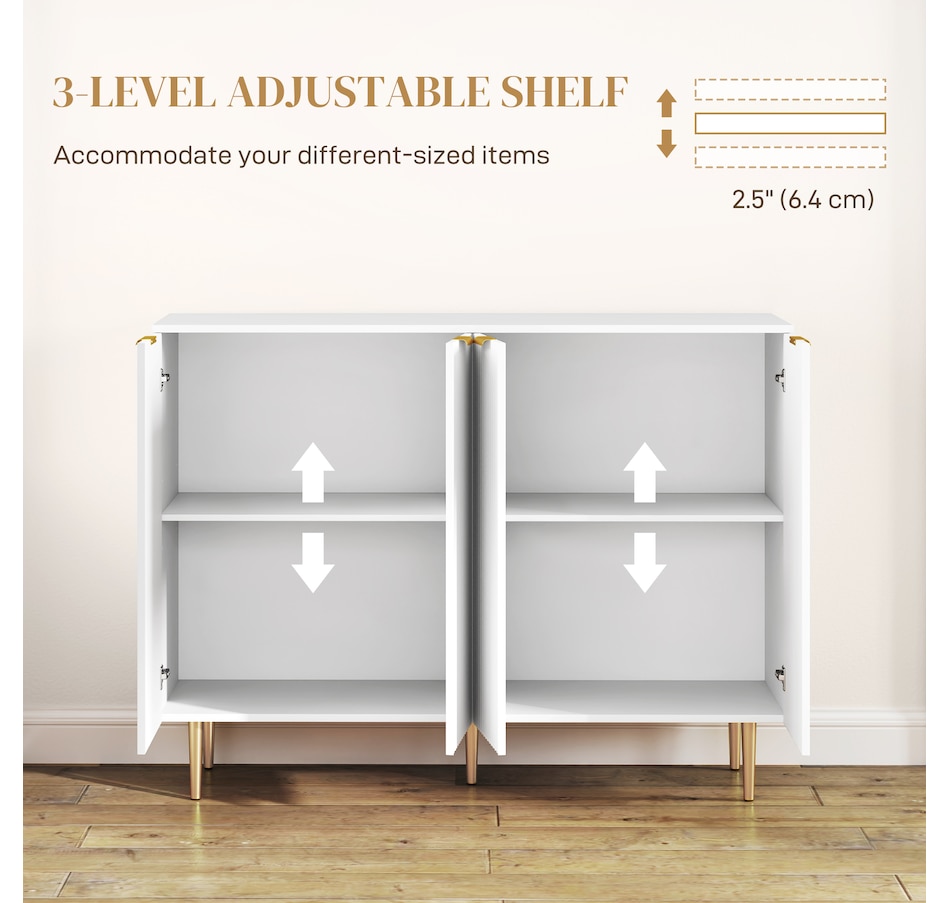 Image 997179_ALTMORE4.jpg, Product 997-179 / Price $209.99 - $219.99, HOMCOM Sideboard Buffet Cabinet w/ Adjustable Shelves from HOMCOM on TSC.ca's Home & Garden department