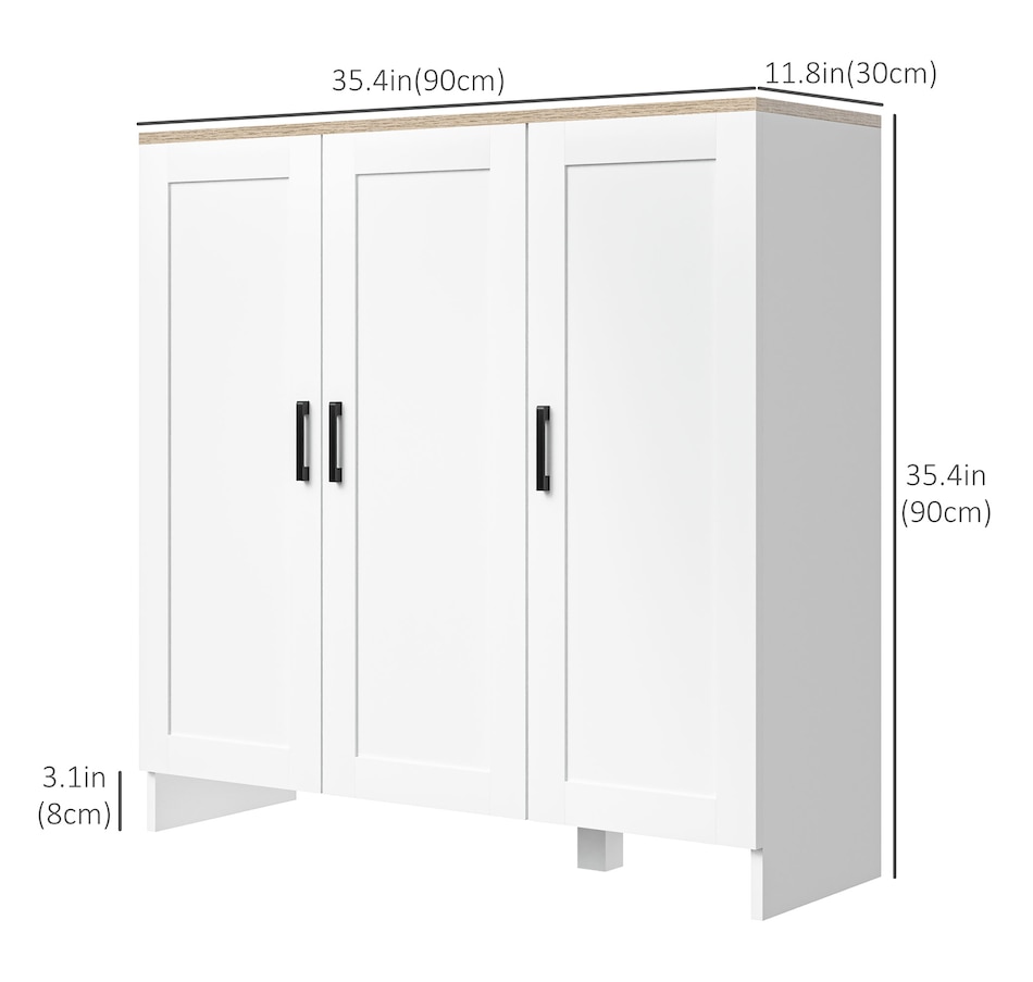 Image 997180_ALTMORE10.jpg, Product 997-180 / Price $154.99 - $169.99, HOMCOM Modern Sideboard Buffet Cabinet with Adjustable Shelves from HOMCOM on TSC.ca's Home & Garden department