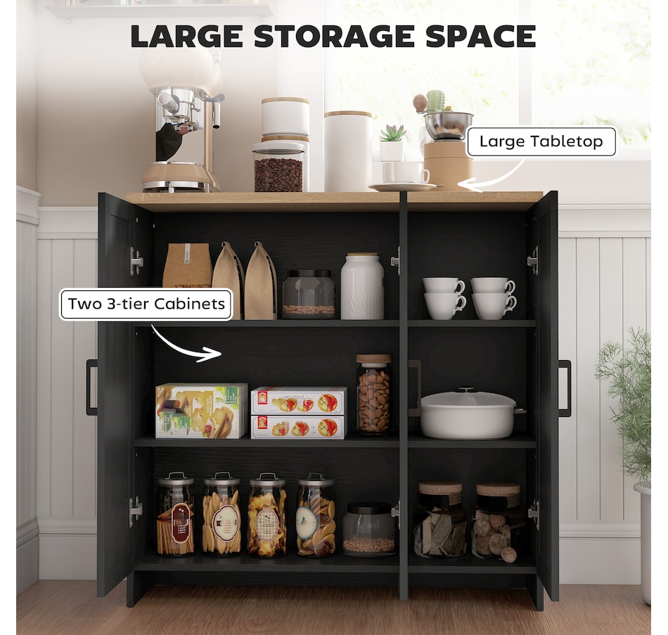 Image 997180_ALTMORE3.jpg, Product 997-180 / Price $154.99 - $169.99, HOMCOM Modern Sideboard Buffet Cabinet with Adjustable Shelves from HOMCOM on TSC.ca's Home & Garden department