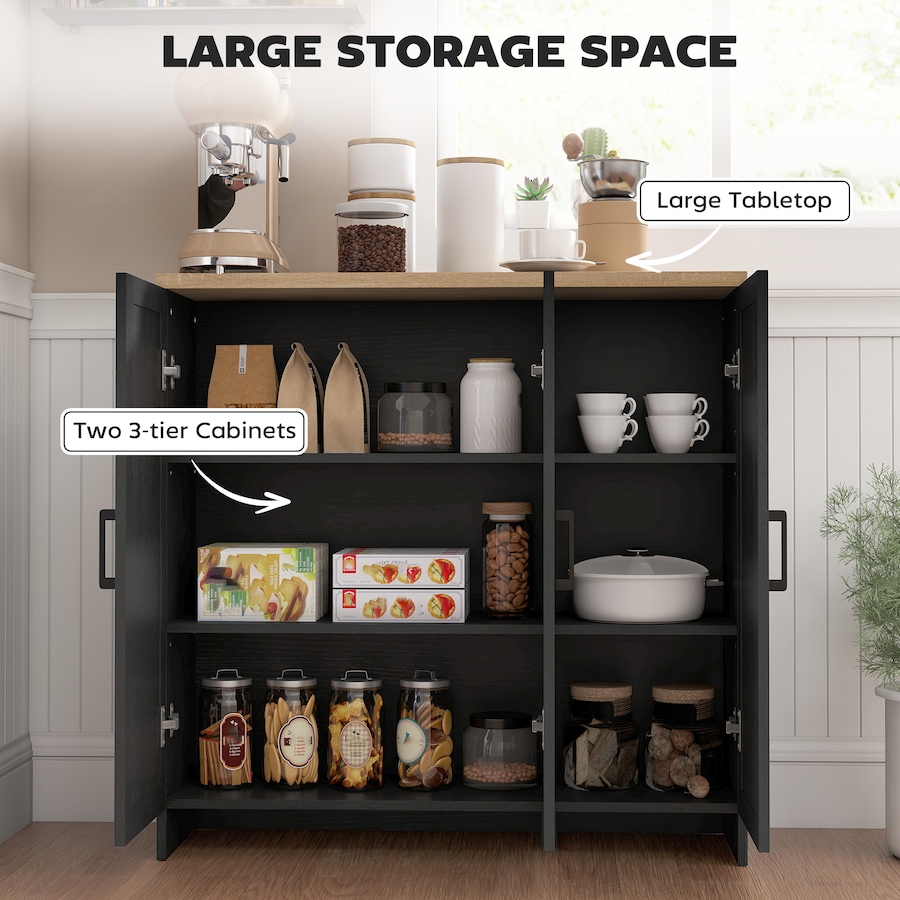 Image 997180_ALTMORE3.jpg, Product 997-180 / Price $144.99 - $164.89, HOMCOM Modern Sideboard Buffet Cabinet with Adjustable Shelves from HOMCOM on TSC.ca's Home & Garden department
