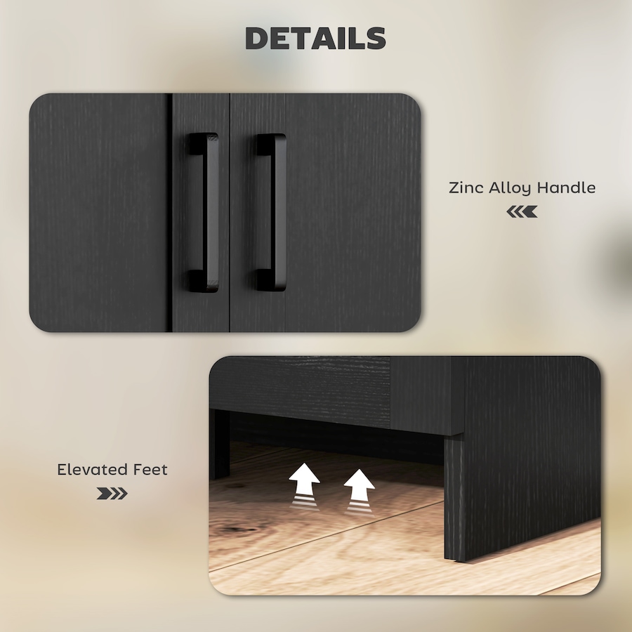 Image 997180_ALTMORE5.jpg, Product 997-180 / Price $144.99 - $164.89, HOMCOM Modern Sideboard Buffet Cabinet with Adjustable Shelves from HOMCOM on TSC.ca's Home & Garden department