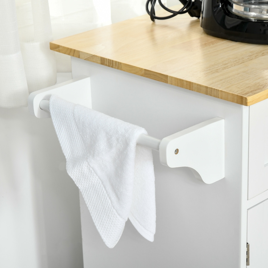 Image 997181_ALTMORE14.jpg, Product 997-181 / Price $229.99 - $239.99, HOMCOM Kitchen Island on Wheels, Kitchen Cart w/ Drawers, Storage Cabinets from HOMCOM on TSC.ca's Home & Garden department