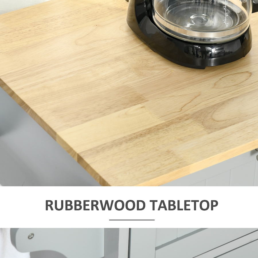 Image 997181_ALTMORE6.jpg, Product 997-181 / Price $229.99 - $239.99, HOMCOM Kitchen Island on Wheels, Kitchen Cart w/ Drawers, Storage Cabinets from HOMCOM on TSC.ca's Home & Garden department