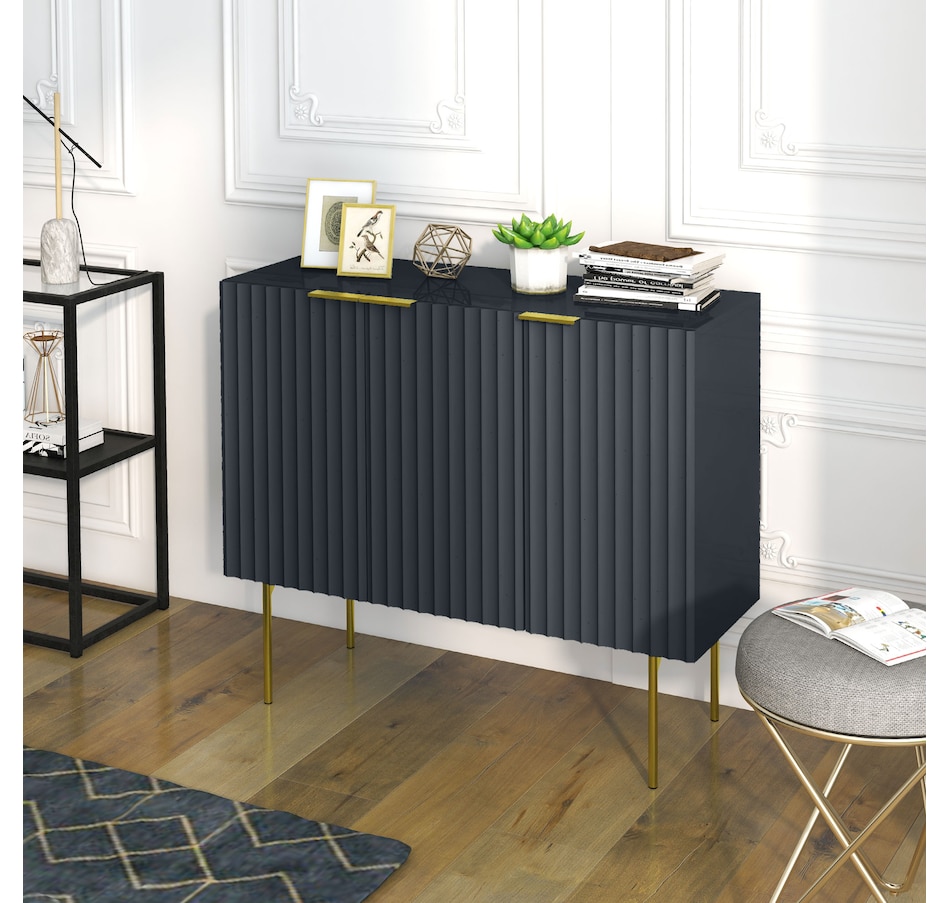 Image 997184_ALTMORE1.jpg, Product 997-184 / Price $129.99 - $164.99, HOMCOM Accent Cabinet w/ Gold Leg for Living Room Dining Room Hallway from HOMCOM on TSC.ca's Home & Garden department