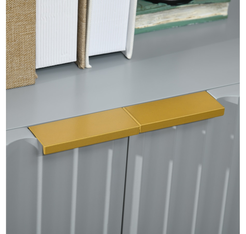 Image 997184_ALTMORE23.jpg, Product 997-184 / Price $129.99 - $164.99, HOMCOM Accent Cabinet w/ Gold Leg for Living Room Dining Room Hallway from HOMCOM on TSC.ca's Home & Garden department