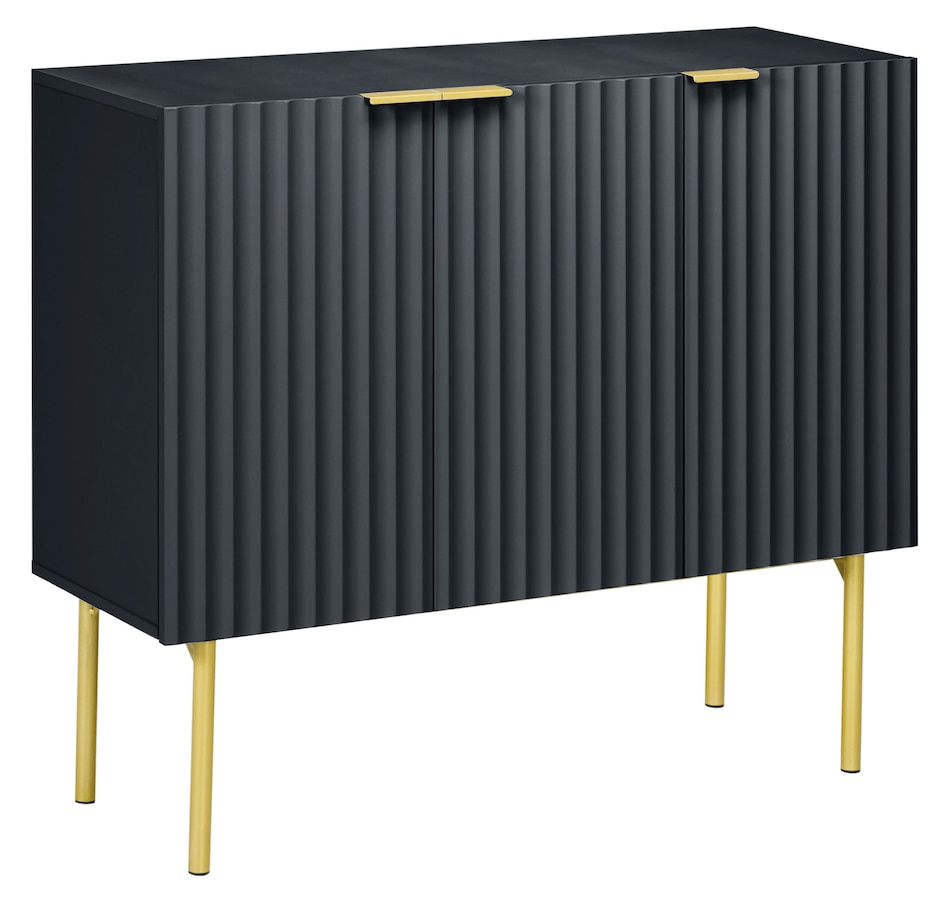 Image 997184_ST01.jpg, Product 997-184 / Price $129.99 - $164.99, HOMCOM Accent Cabinet w/ Gold Leg for Living Room Dining Room Hallway from HOMCOM on TSC.ca's Home & Garden department