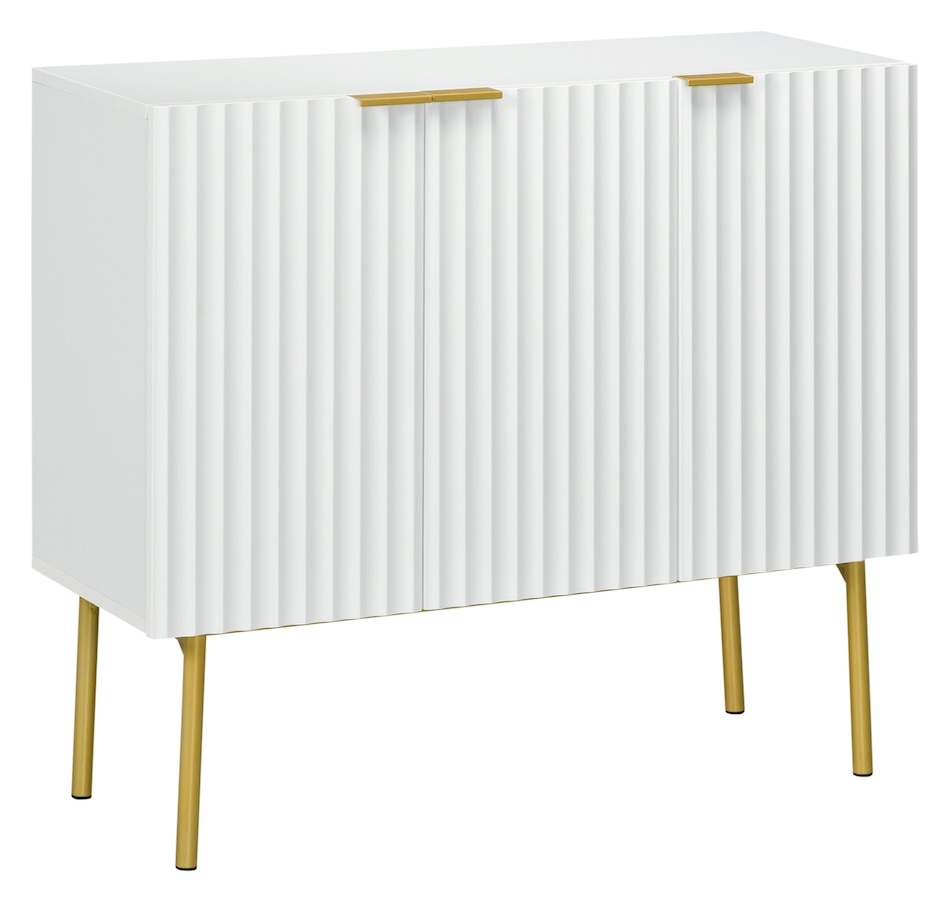 Image 997184_ST02.jpg, Product 997-184 / Price $129.99 - $164.99, HOMCOM Accent Cabinet w/ Gold Leg for Living Room Dining Room Hallway from HOMCOM on TSC.ca's Home & Garden department