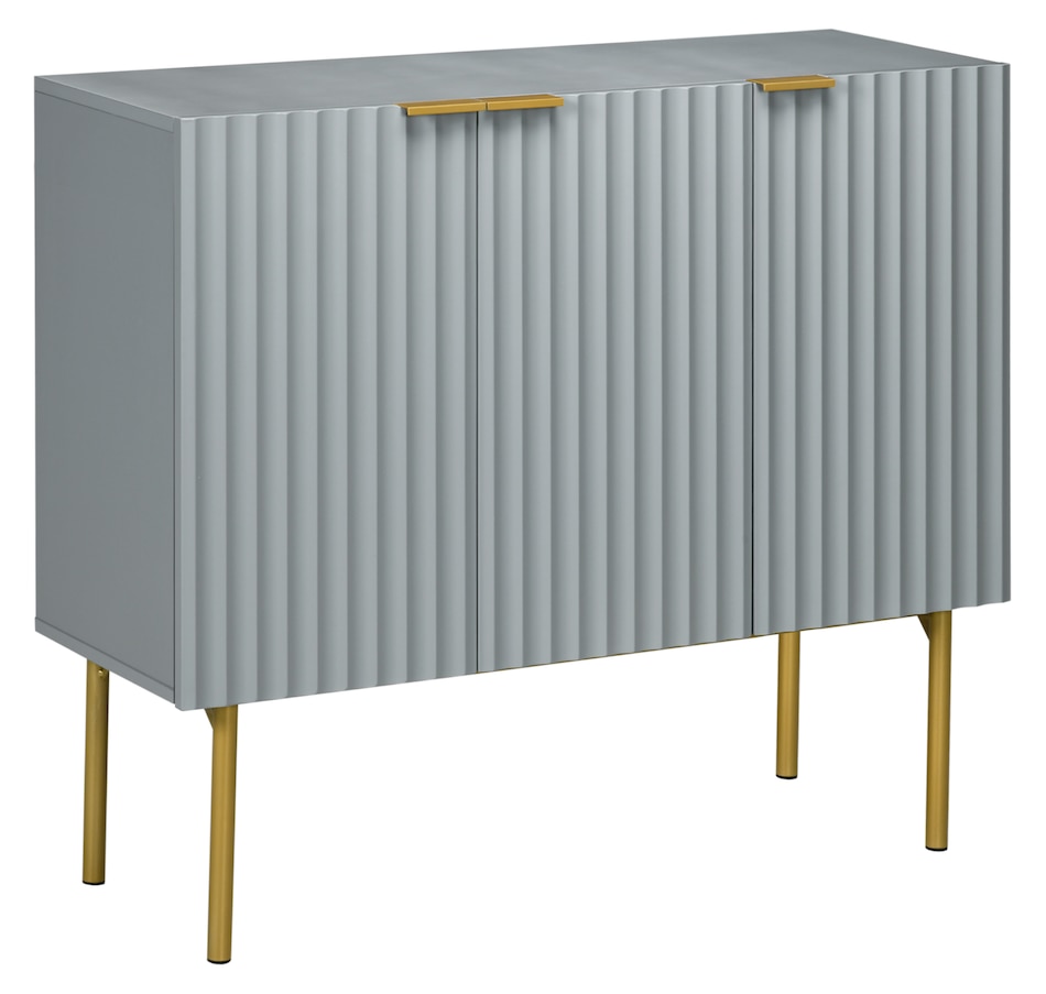 Image 997184_ST03.jpg, Product 997-184 / Price $129.99 - $164.99, HOMCOM Accent Cabinet w/ Gold Leg for Living Room Dining Room Hallway from HOMCOM on TSC.ca's Home & Garden department