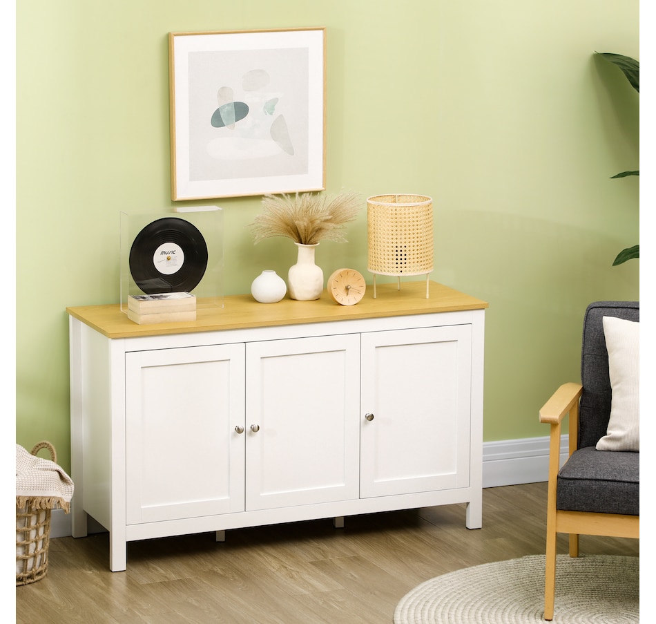 Image 997185_ALTMORE1.jpg, Product 997-185 / Price $184.99, HOMCOM Storage Cabinet, Buffet Cabinet, Sideboard with Doors, White from HOMCOM on TSC.ca's Home & Garden department