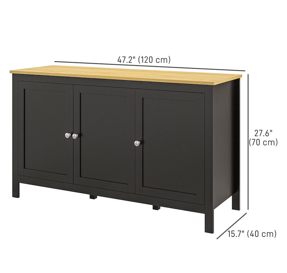 Image 997185_ALTMORE10.jpg, Product 997-185 / Price $184.99, HOMCOM Storage Cabinet, Buffet Cabinet, Sideboard with Doors, White from HOMCOM on TSC.ca's Home & Garden department