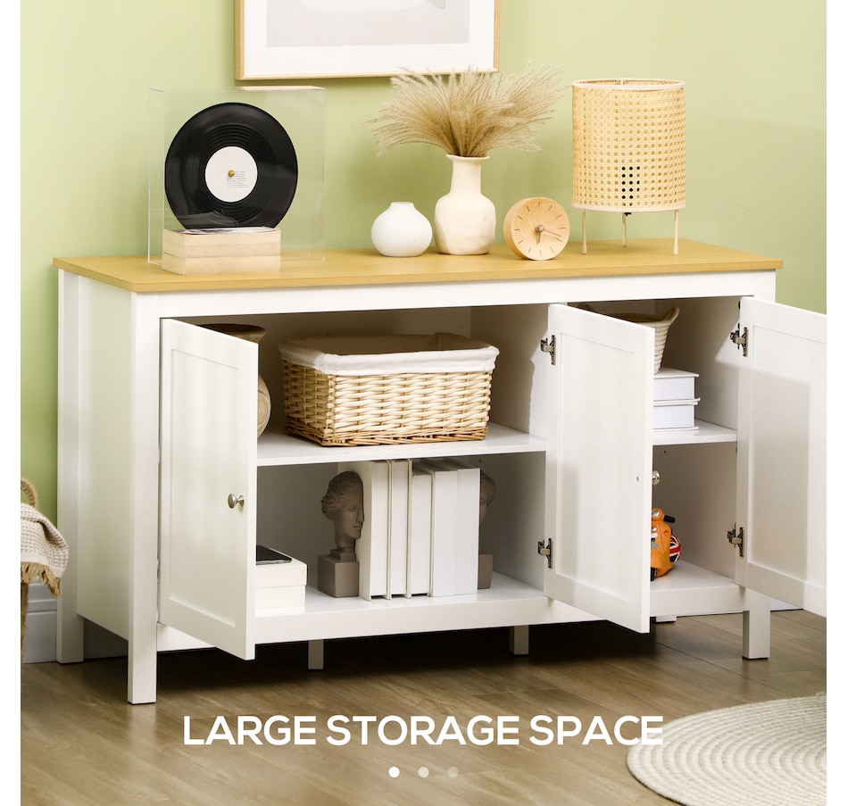 Image 997185_ALTMORE3.jpg, Product 997-185 / Price $184.99, HOMCOM Storage Cabinet, Buffet Cabinet, Sideboard with Doors, White from HOMCOM on TSC.ca's Home & Garden department
