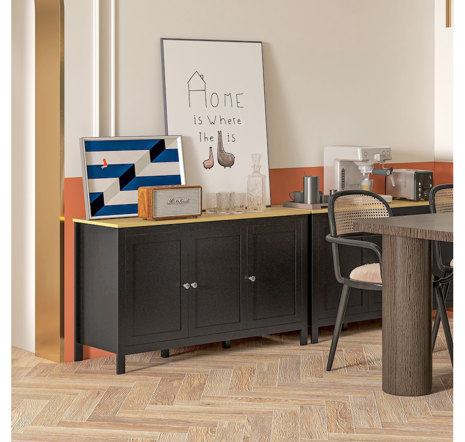 Image 997185_ALTMORE9.jpg, Product 997-185 / Price $184.99, HOMCOM Storage Cabinet, Buffet Cabinet, Sideboard with Doors, White from HOMCOM on TSC.ca's Home & Garden department