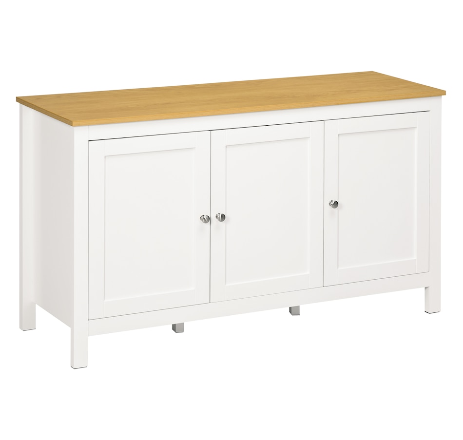 Image 997185_ST01.jpg, Product 997-185 / Price $184.99, HOMCOM Storage Cabinet, Buffet Cabinet, Sideboard with Doors, White from HOMCOM on TSC.ca's Home & Garden department