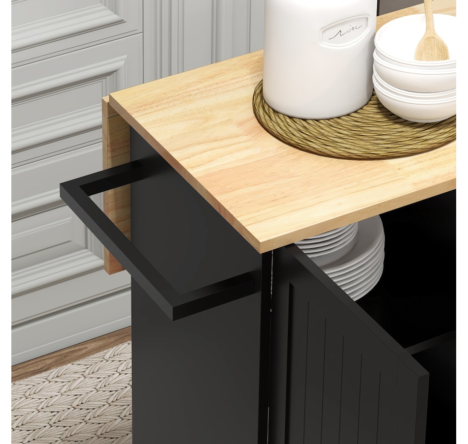 Image 997188_ALTMORE16.jpg, Product 997-188 / Price $299.99 - $329.99, HOMCOM Kitchen Island on Wheels, Kitchen Cart with Drop Leaf Drawers from HOMCOM on TSC.ca's Home & Garden department