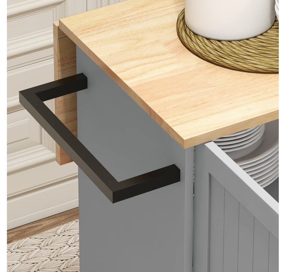 Image 997188_ALTMORE8.jpg, Product 997-188 / Price $299.99 - $329.99, HOMCOM Kitchen Island on Wheels, Kitchen Cart with Drop Leaf Drawers from HOMCOM on TSC.ca's Home & Garden department