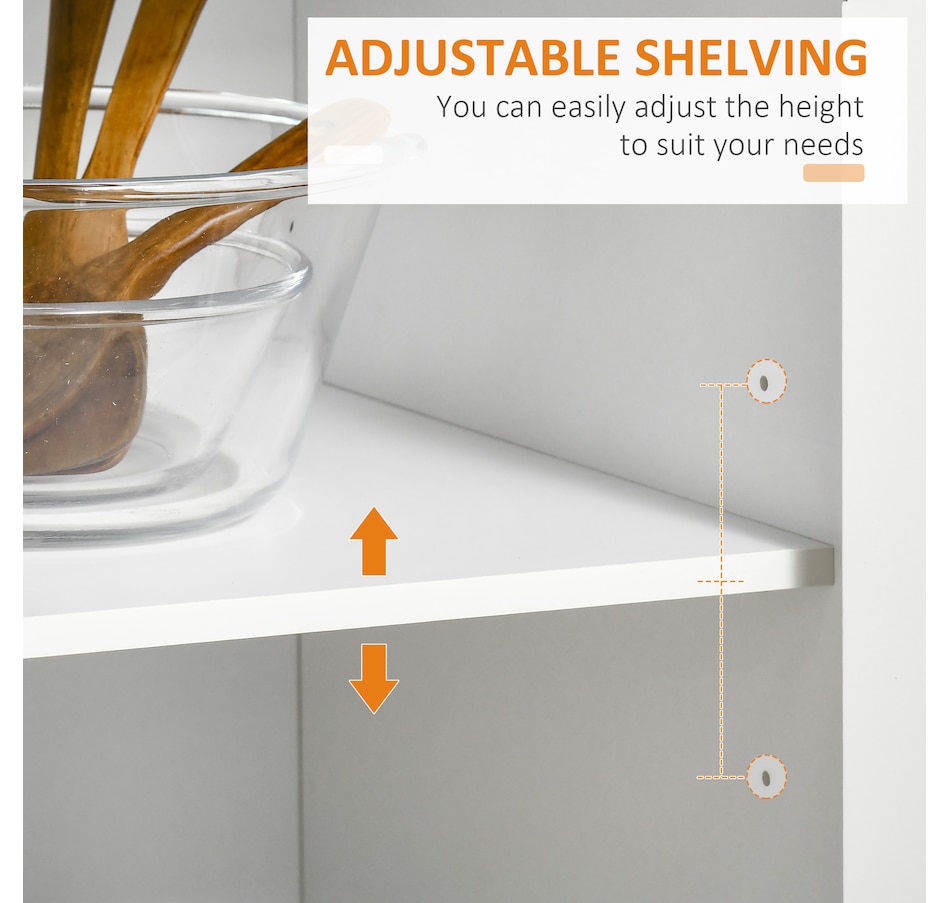 Image 997193_ALTMORE13.jpg, Product 997-193 / Price $204.99 - $214.99, HOMCOM Rolling Kitchen Island with Storage Cabinet, Drawers, Towel Rack from HOMCOM on TSC.ca's Home & Garden department