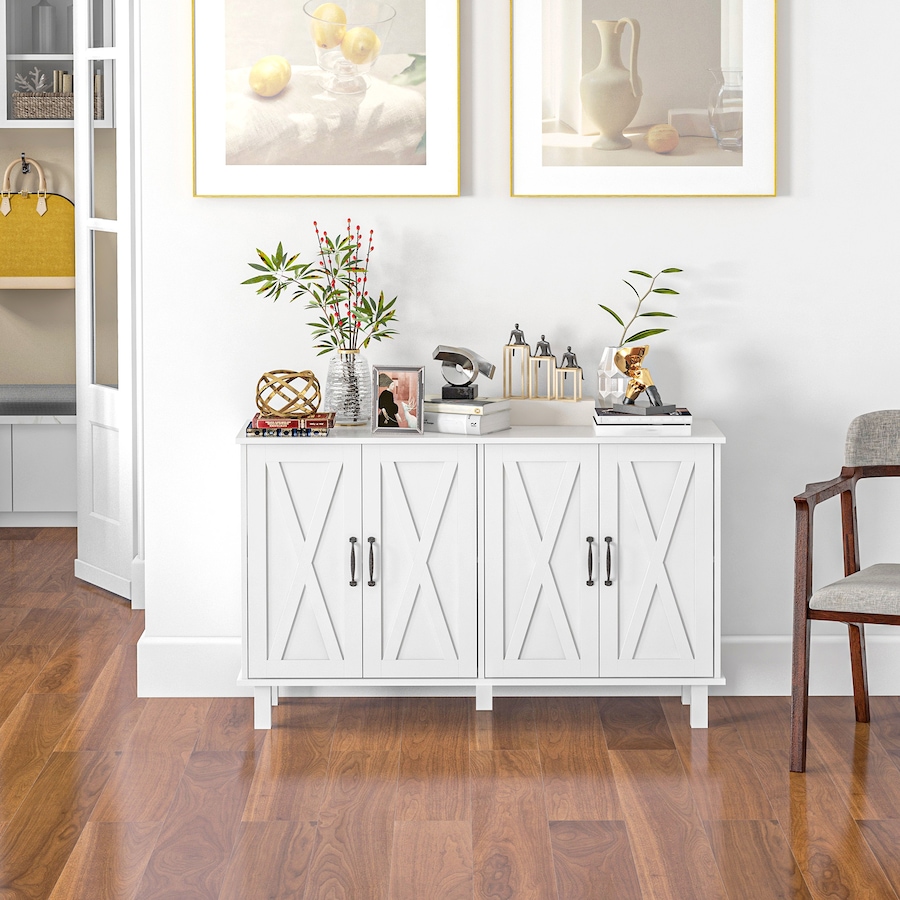 Image 997194_ALTMORE16.jpg, Product 997-194 / Price $199.99 - $204.99, HOMCOM Coffee Bar Cabinet, Buffet Sideboard w/ Barn Doors, Adjustable Shelf from HOMCOM on TSC.ca's Home & Garden department