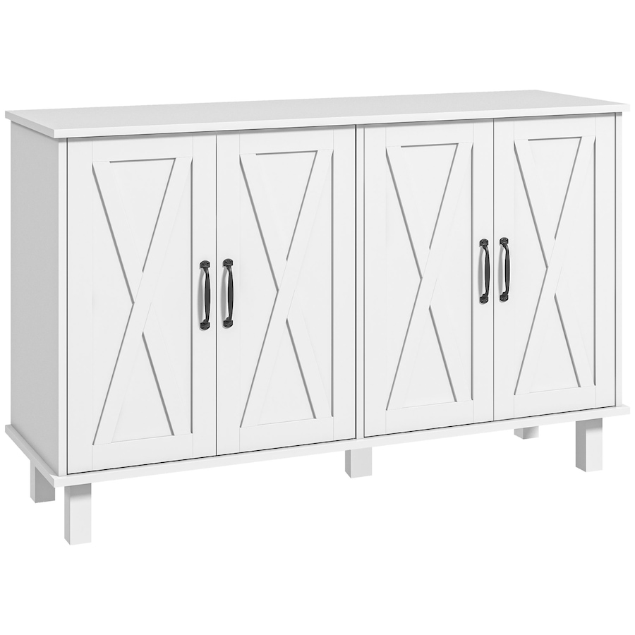 Image 997194_ST02.jpg, Product 997-194 / Price $199.99 - $204.99, HOMCOM Coffee Bar Cabinet, Buffet Sideboard w/ Barn Doors, Adjustable Shelf from HOMCOM on TSC.ca's Home & Garden department