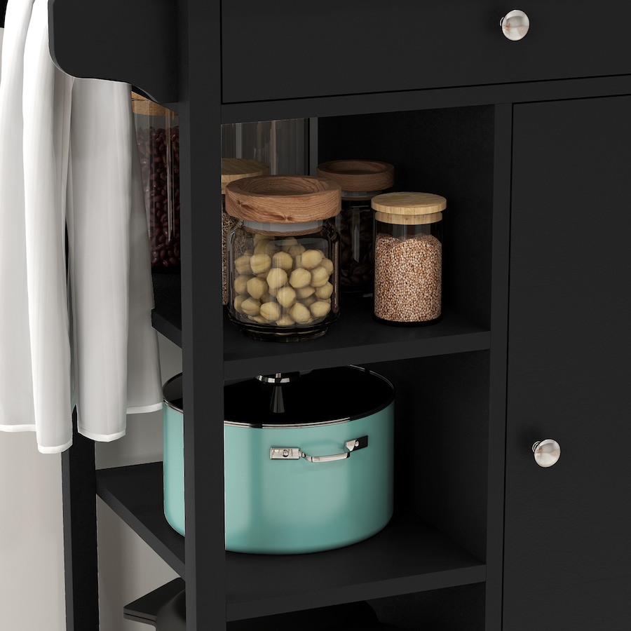 Image 997196_ALTMORE16.jpg, Product 997-196 / Price $144.99, HOMCOM Kitchen Cart Storage Trolley w/ 4 Wheels 3 Shelves Drawer from HOMCOM on TSC.ca's Home & Garden department
