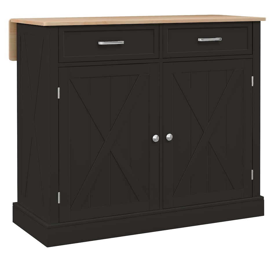 Image 997207_ST03.jpg, Product 997-207 / Price $319.99 - $389.99, HOMCOM Kitchen Island with Drop Leaf Kitchen Cart with Storage from HOMCOM on TSC.ca's Home & Garden department