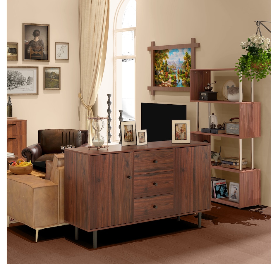 Image 997214_ALTMORE1.jpg, Product 997-214 / Price $224.24, HOMCOM Kitchen Sideboard with 2 Cabinets 3 Drawers Buffet Table from HOMCOM on TSC.ca's Home & Garden department