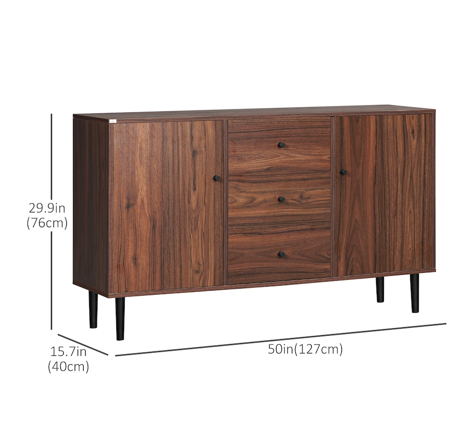 Image 997214_ALTMORE2.jpg, Product 997-214 / Price $224.24, HOMCOM Kitchen Sideboard with 2 Cabinets 3 Drawers Buffet Table from HOMCOM on TSC.ca's Home & Garden department