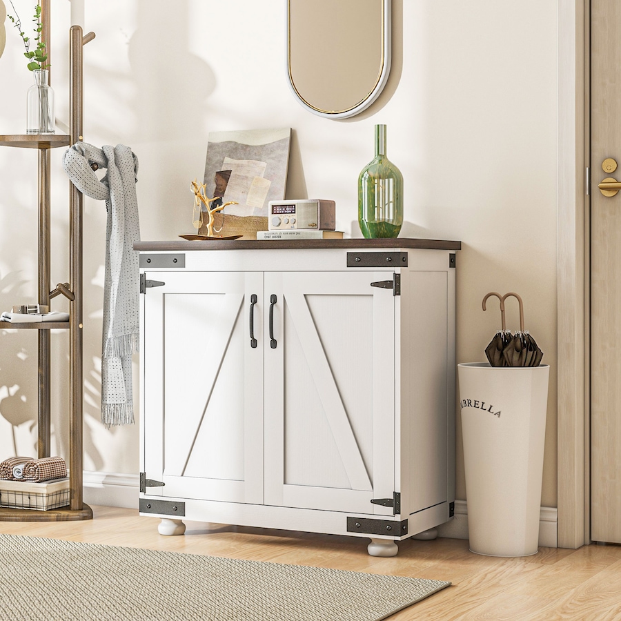 Image 997216_ALTMORE6.jpg, Product 997-216 / Price $149.99, HOMCOM Storage Cabinet, Buffet Sideboard with Barn Door, Adjustable Shelf from HOMCOM on TSC.ca's Home & Garden department