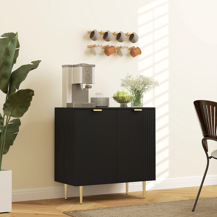 Image 997219_ALTMORE7.jpg, Product 997-219 / Price $139.99, HOMCOM Sideboard Buffet Cabinet with Adjustable Shelves, Black from HOMCOM on TSC.ca's Home & Garden department