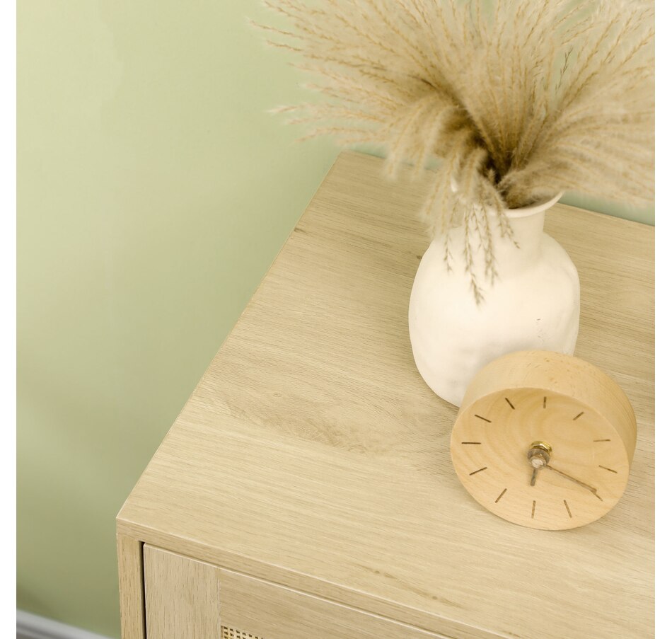 Image 997221_ALTMORE7.jpg, Product 997-221 / Price $124.99, HOMCOM Wood Sideboard Storage Cabinet w/ Rattan Doors, Adjustable Shelf from HOMCOM on TSC.ca's Home & Garden department